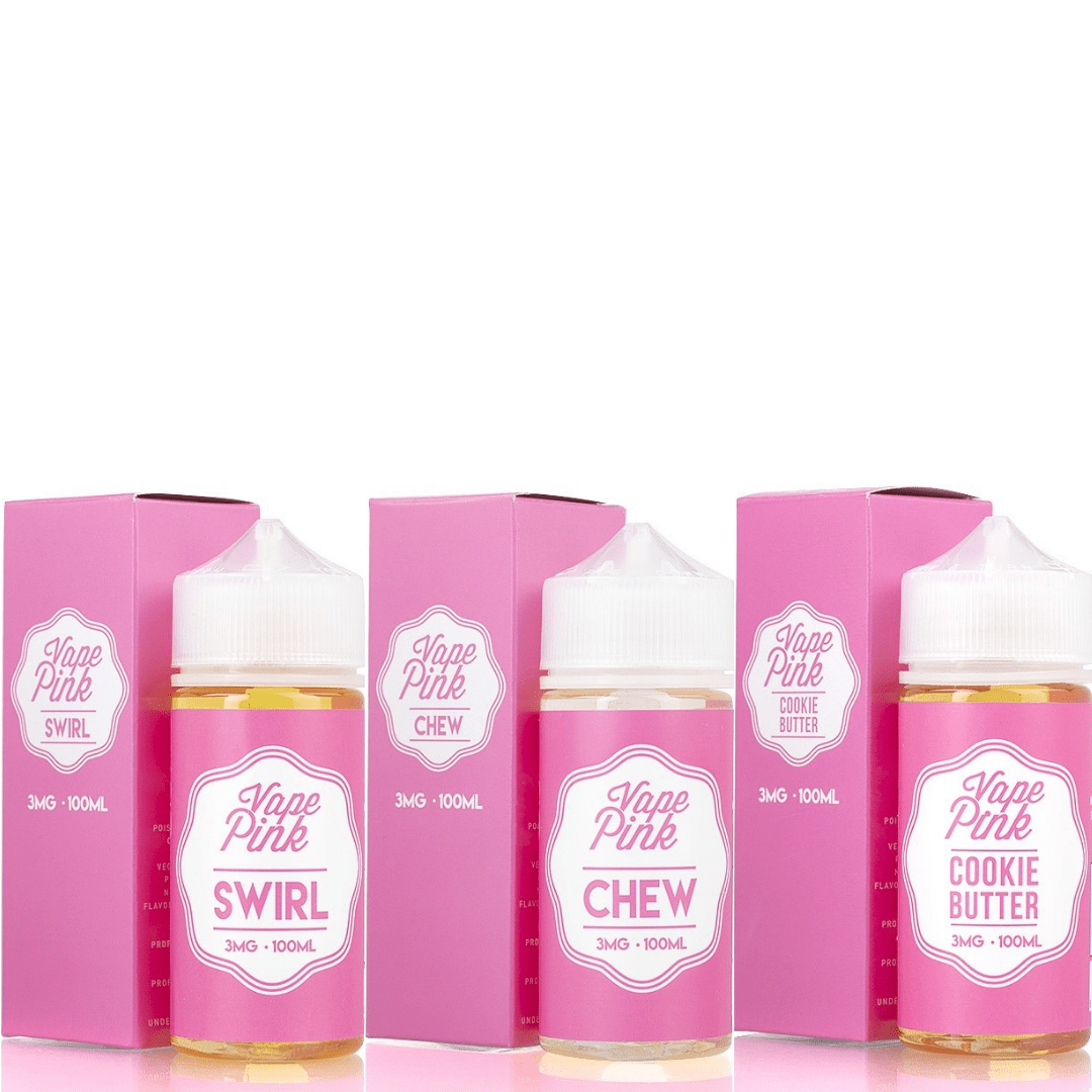 Vape Pink Series E-Liquid 100mL - Freebase