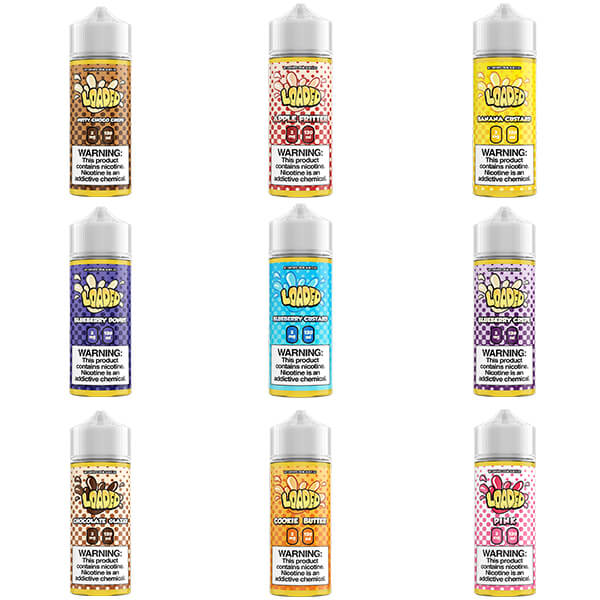 Loaded Series E-Liquid 120mL - Freebase