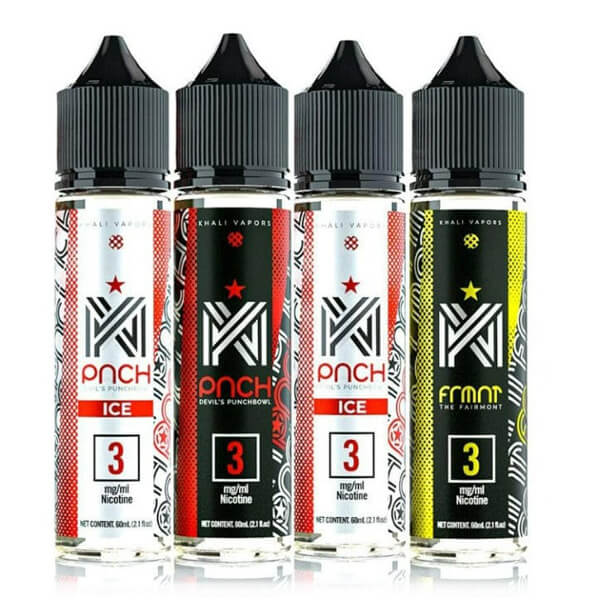 Khali Vapors Series E-Liquid 60mL - Freebase