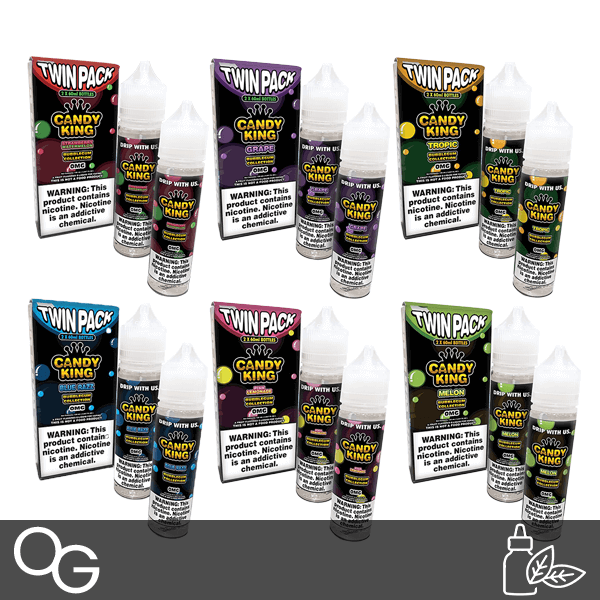 Candy King Bubblegum Series E-Liquid 120mL - Freebase
