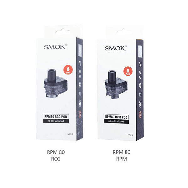 SMOK RPM80 Pod - 3-Pack