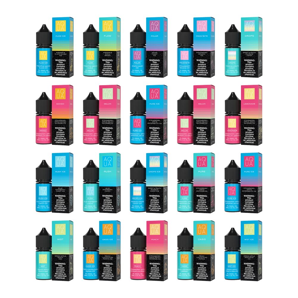 Aqua Salt Series TF-Nic E-Liquid 30mL - Salt Nic