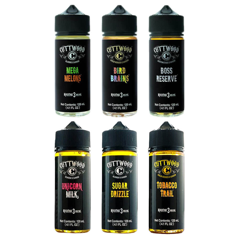 Cuttwood Series E-Liquid 120mL - Freebase