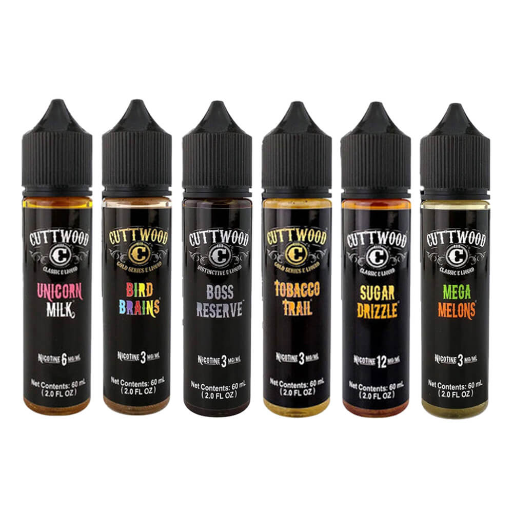Cuttwood Series E-Liquid 60mL - Freebase