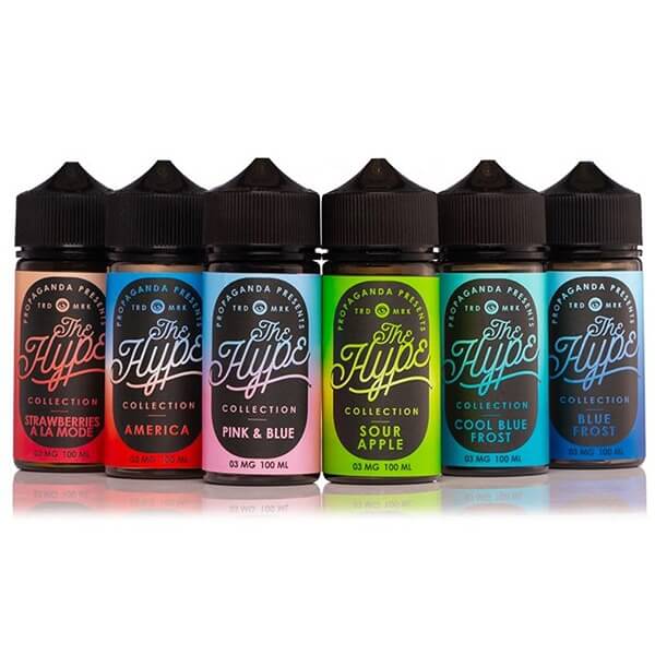 The Hype Series E-Liquid 100mL - Freebase
