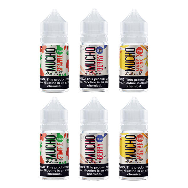 Mucho Salt Series E-Liquid 30mL - Salt Nic