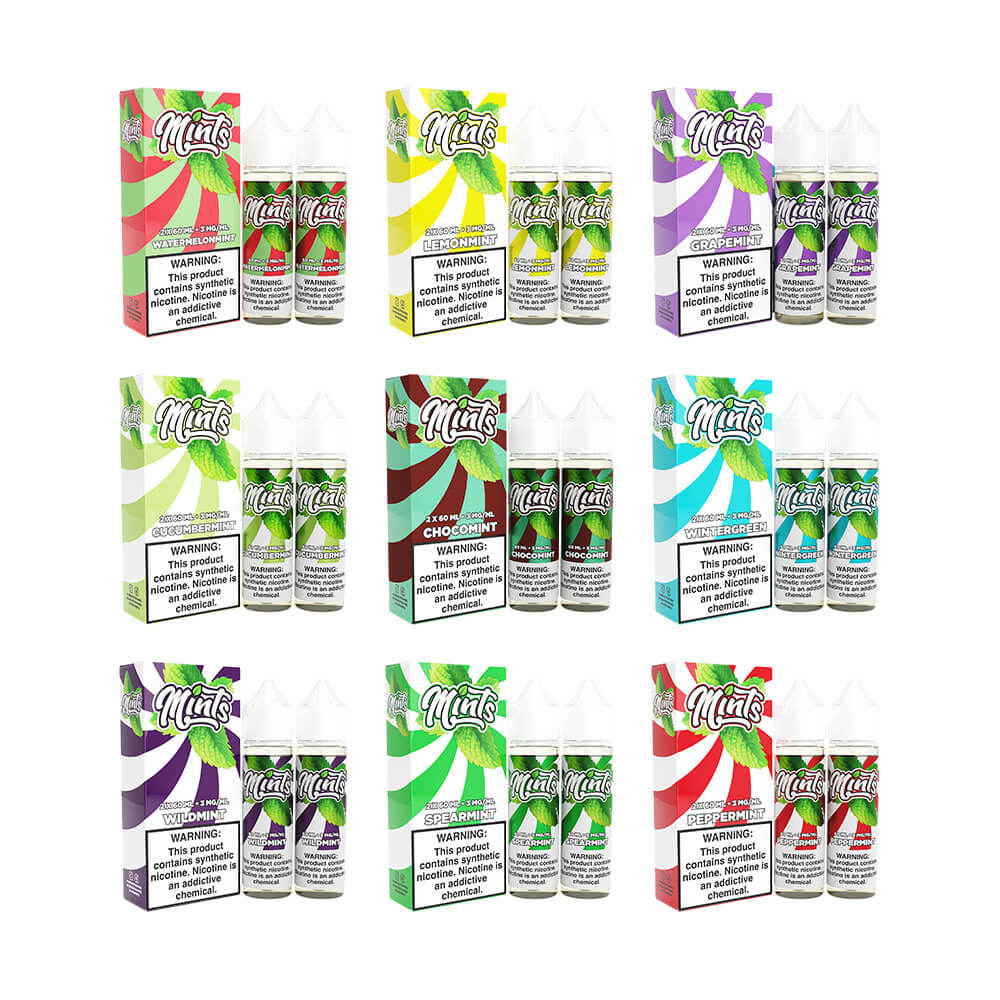 Mints Series E-Liquid 120mL - Freebase - 60mL 2-Pack