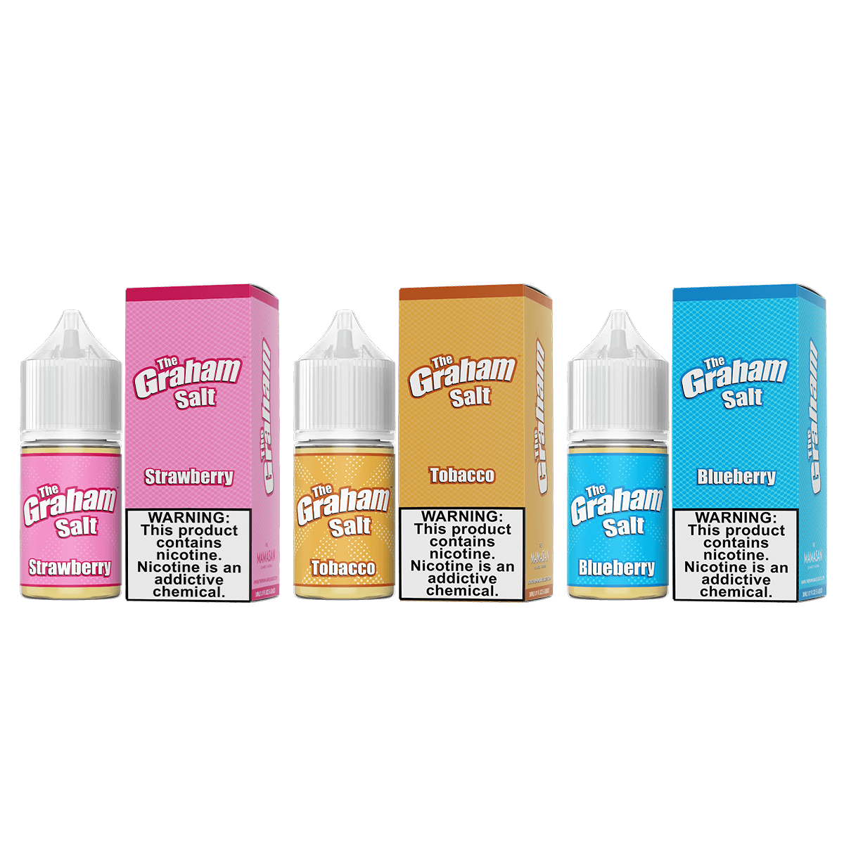 The Graham Salt Series E-Liquid 30mL - Salt Nic