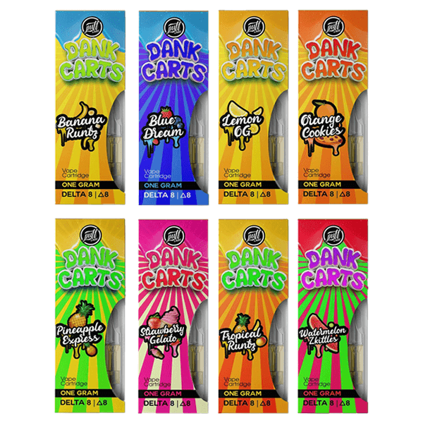 Puff Xtrax Dank Carts D8 - 1g