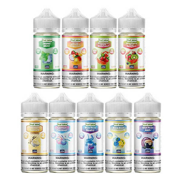 Pod Juice Series E-Liquid 100mL - Freebase
