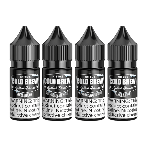 Nitro's Cold Brew Salt Series E-Liquid 30mL - Salt Nic