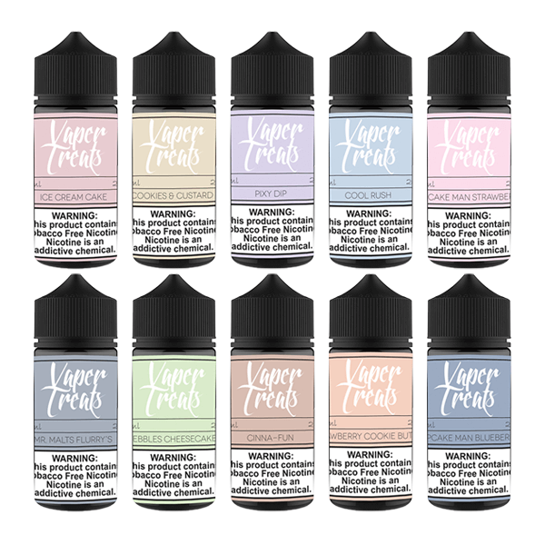 Vaper Treats Series E-Liquid 100mL - Freebase
