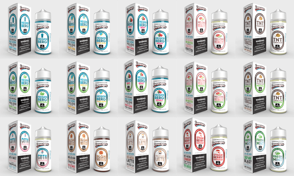 Innevape Series E-Liquid 100mL - Freebase