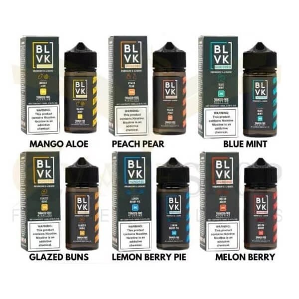 BLVK TFN Series E-Liquid 100mL - Freebase