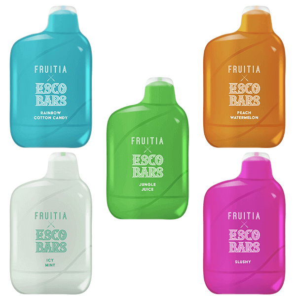 Esco Bars Fruitia Disposable 6000 Puff 15mL 50mg - MOQ 10