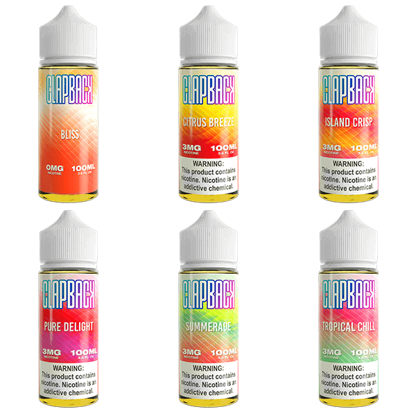 ClapBack TFN Series E-Liquid 100mL - Freebase