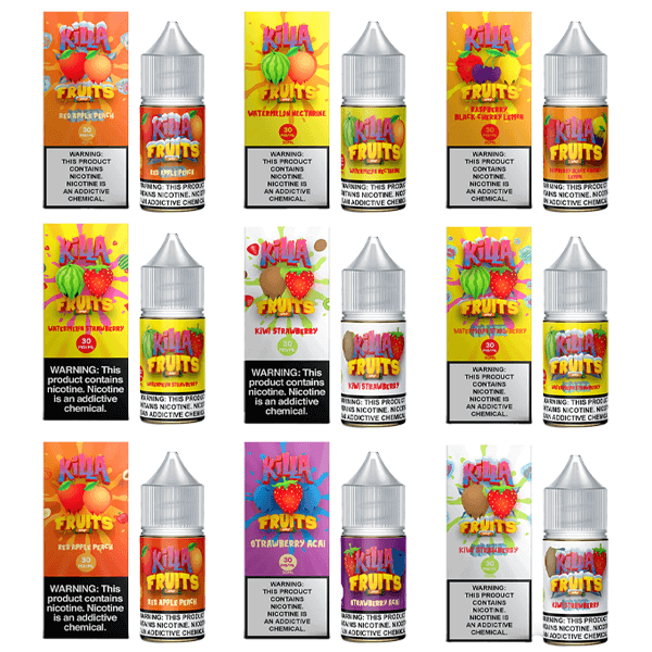 Killa Fruits Salt Series E-Liquid 30mL - Salt Nic