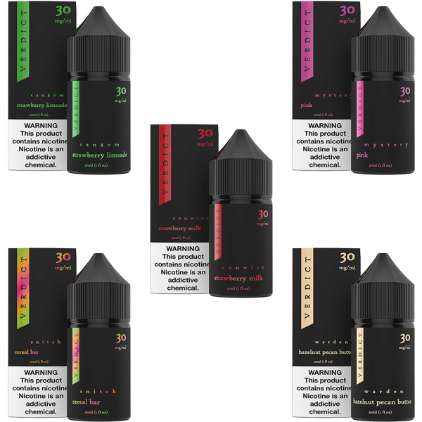 Verdict Salt Series E-Liquid 30mL - Salt Nic