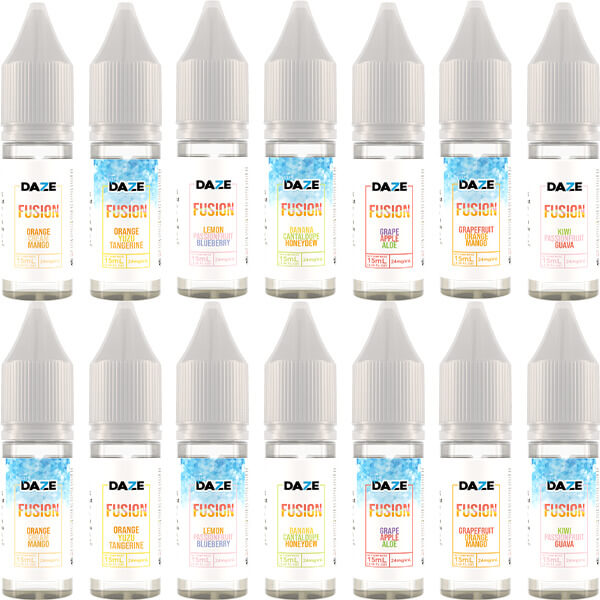 7Daze Fusion Salt Series E-Liquid 15mL - Salt Nic