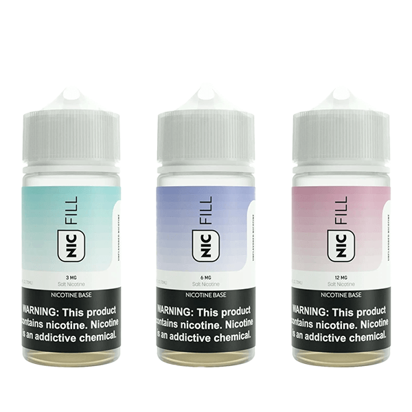 Nic Fill Unflavored Nicotine Concentrate 70mL