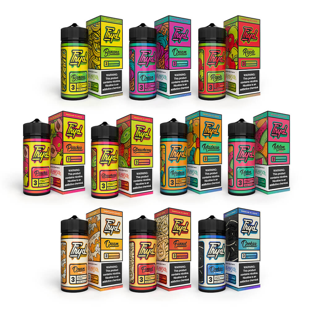 FRYD Series E-Liquid 100mL - Freebase