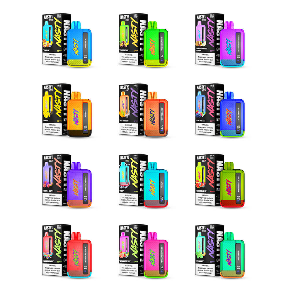 Nasty Bar Disposable 8500 Puffs 17mL 50mg - MOQ 5