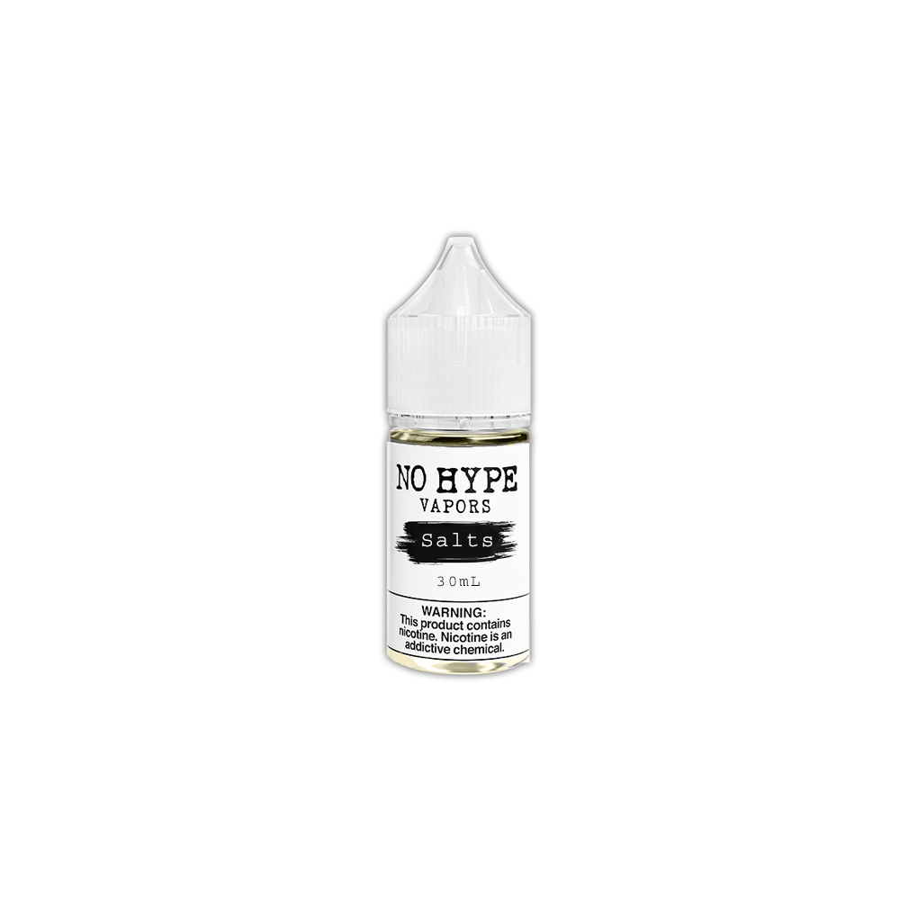 No Hype Salt Series E-Liquid 30mL - Salt Nic