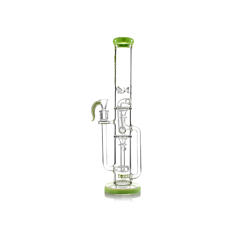 MKGlass TX44 Toxic Straight Shooter 16 in Water Pipe