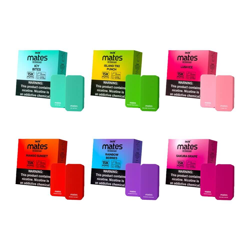 7Daze ClickMates 5 percent Prefilled Pod - 2-Pack - MOQ 5