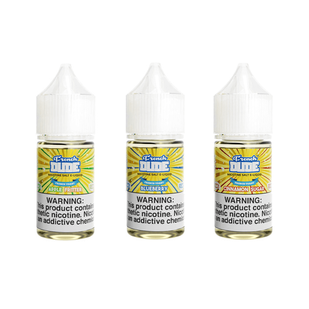 French Dude Salt Series E-Liquid 30mL - Salt Nic