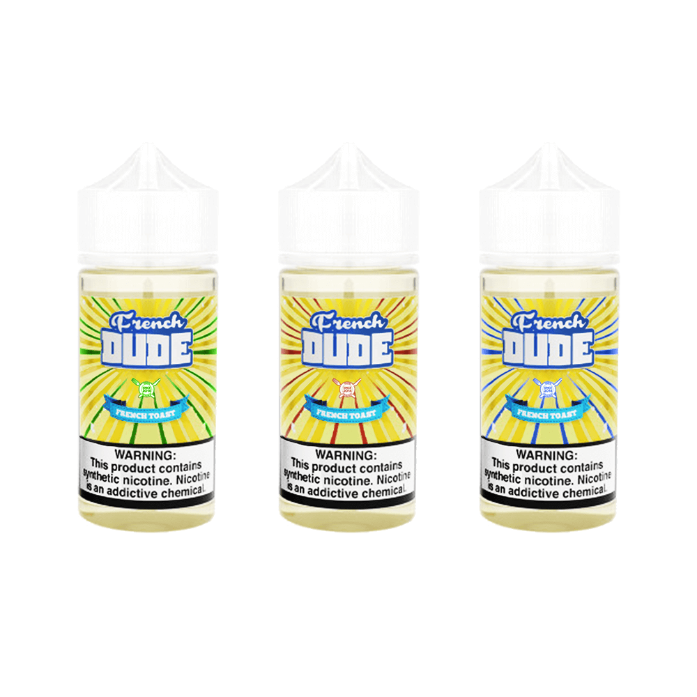 French Dude Series E-Liquid 100mL - Freebase