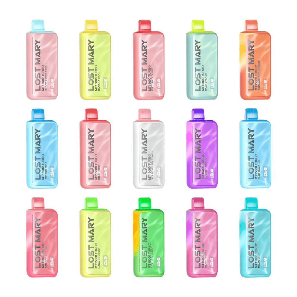 Lost Mary MT15000 Turbo Disposable 15000 Puffs 16mL 50mg - MOQ 5