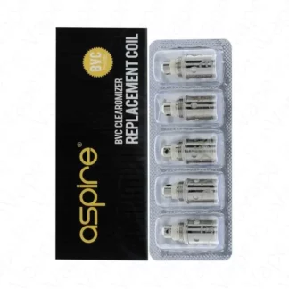 Aspire Clearomizer BVC Coils (5-Pack)