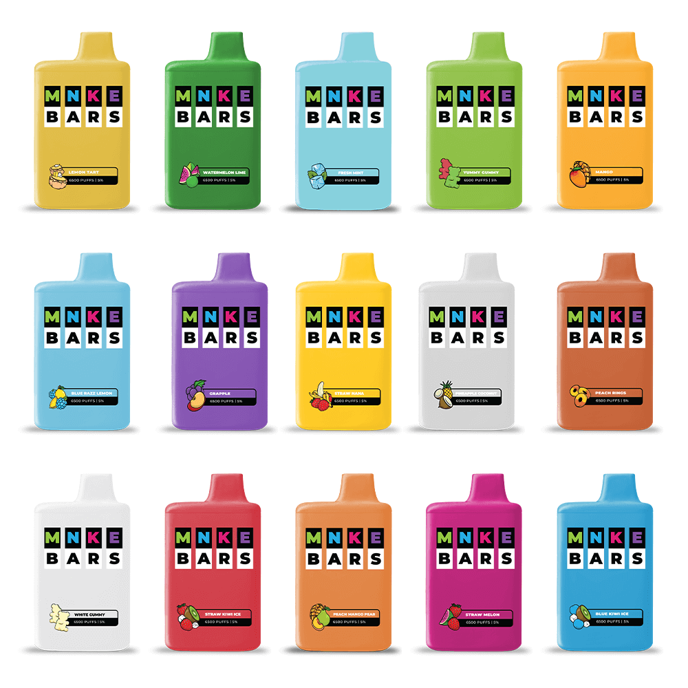 MNKE Bars XL Disposable 25000 Puffs 18mL 50mg - MOQ 5