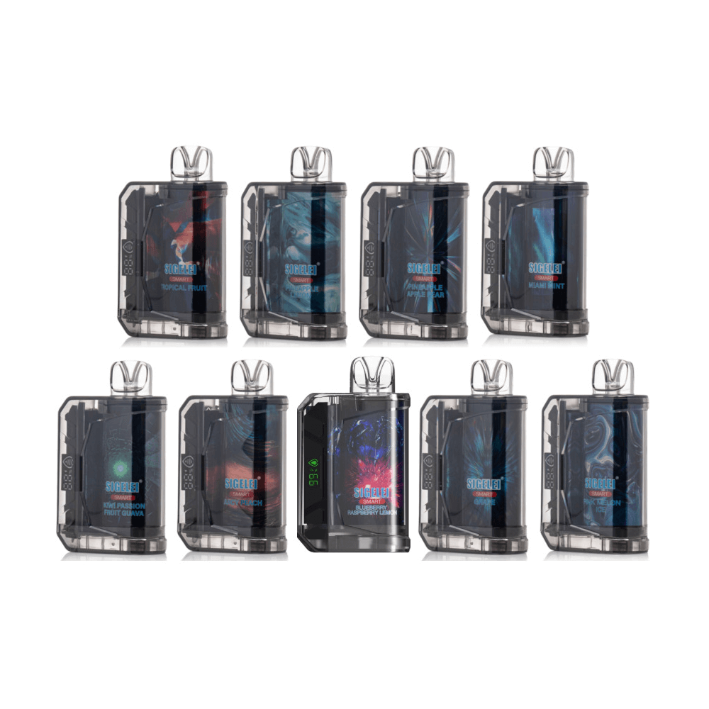 Sigelei Smart AC10000 Disposable 10000 Puffs 20mL 50mg - MOQ 5