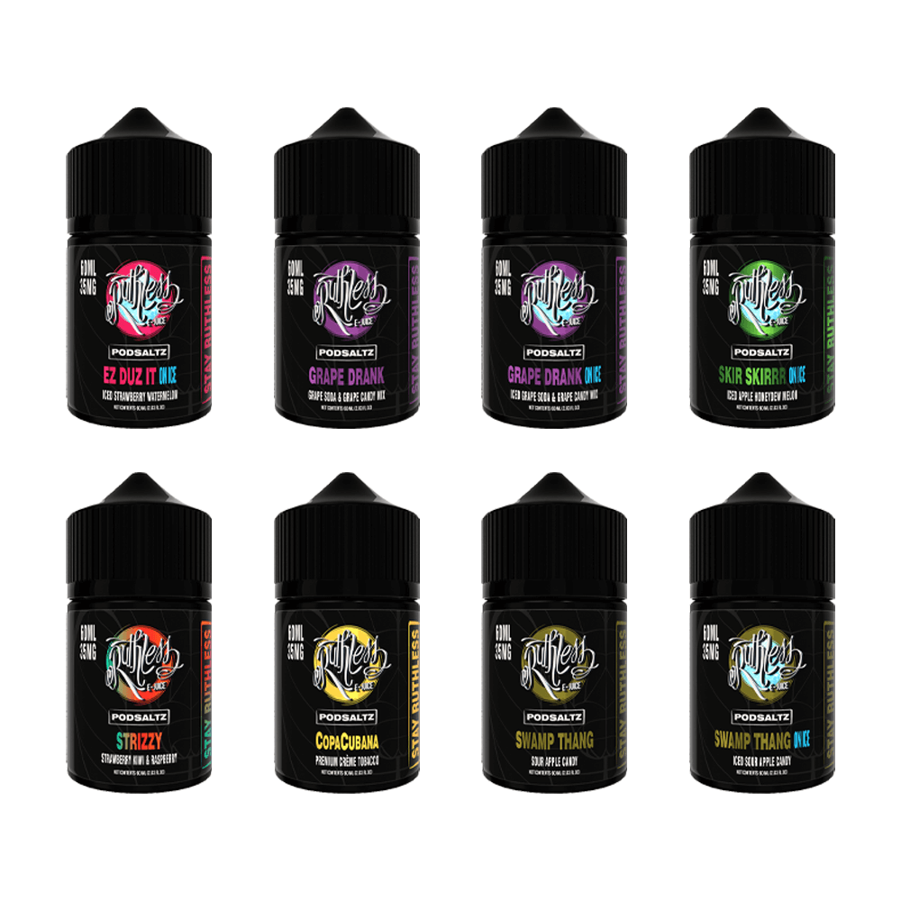 Ruthless Salt Series E-Liquid 60mL - Salt Nic
