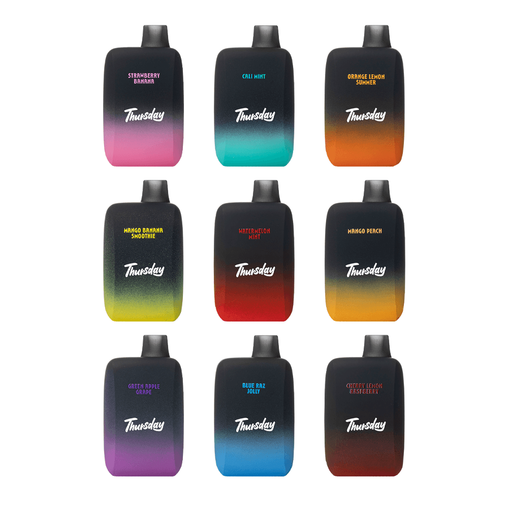 Thursday Disposable 30000 Puffs 22mL 50mg - MOQ 5