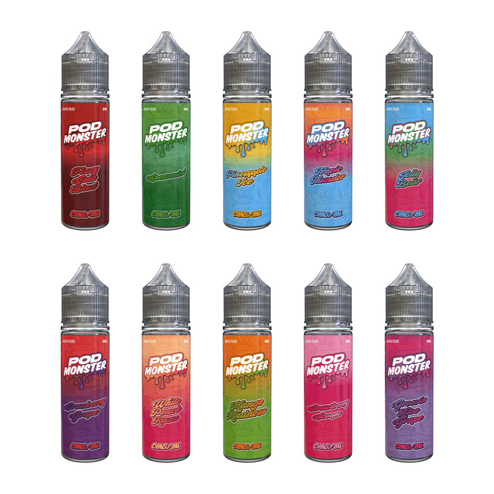 Pod Monster Series E-Liquid 60mL - Freebase