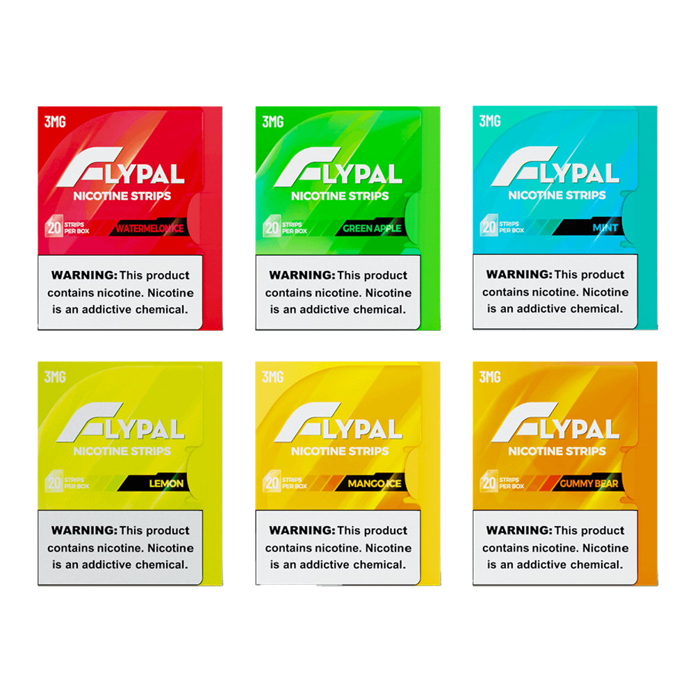 Flypal Nicotine Strips - 20ct Boxes 5pc Display