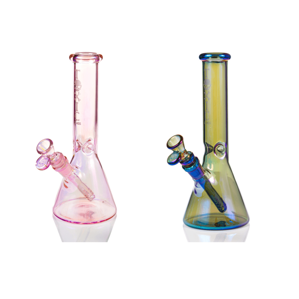 MKGlass - Water Pipe TX98 10″ Electroplated Trophy Beaker