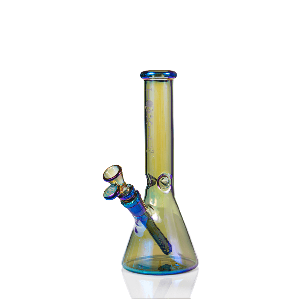 MKGlass - Water Pipe TX98 10″ Electroplated Trophy Beaker