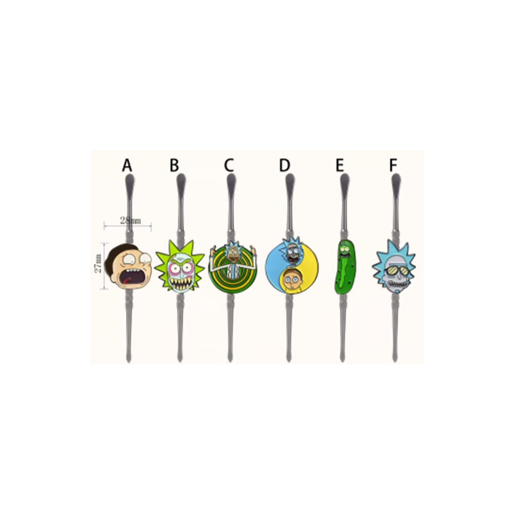 Non branded - Dab Tool- 10-Pack DB14 Assorted Cartoon Character Dabbers