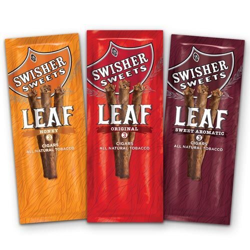 Swisher Sweets - DSPLY 10pc- Cigar- 3-Pack Leaf