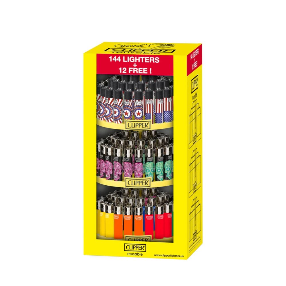 Clipper - DSPLY 144pc- Lighter