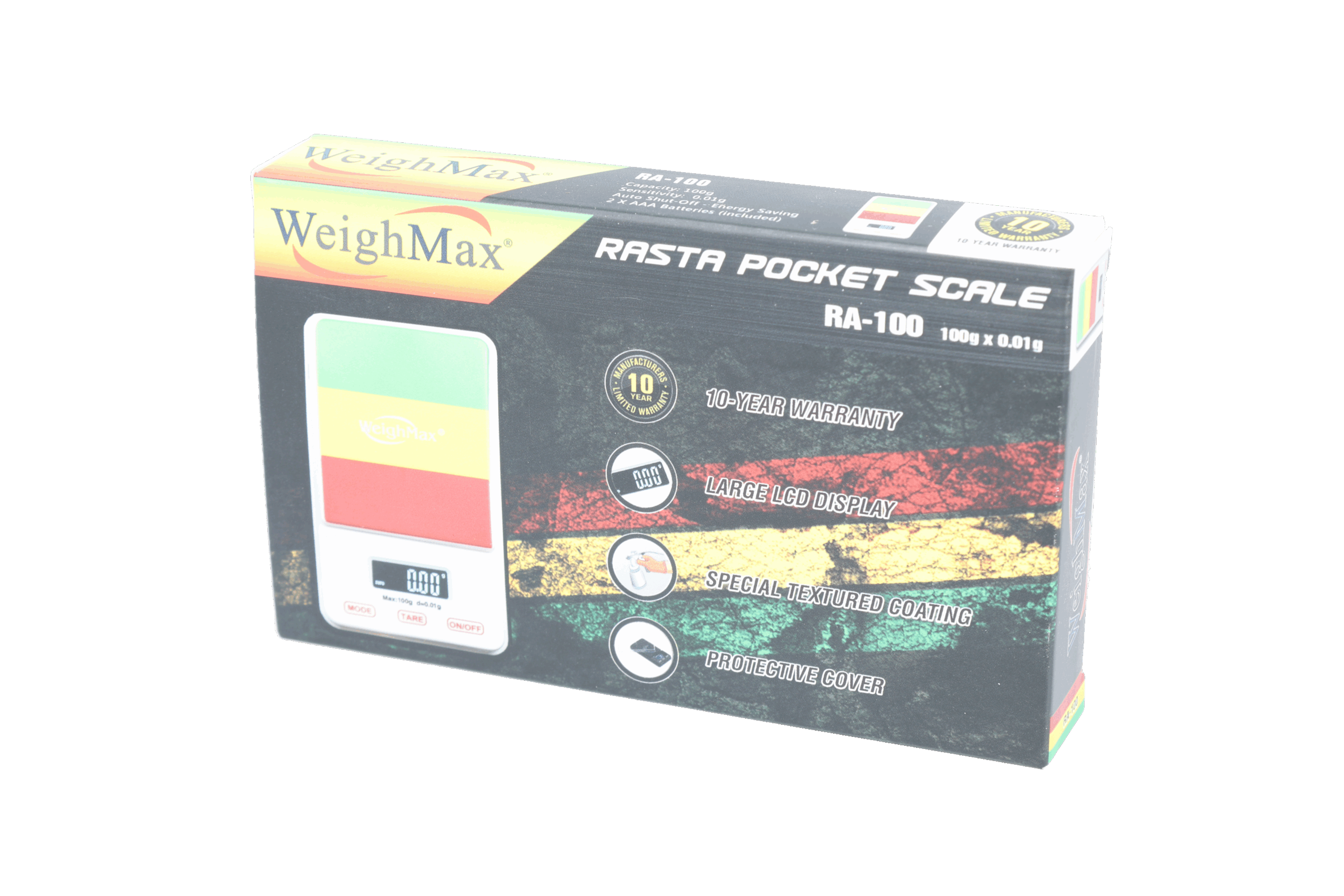 WeighMax (Scale) Rasta Pocket Scale RA-100