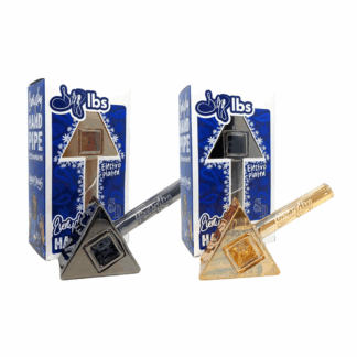 Dogg Lbs (Hand Pipe) 4" Everyday Electro Plated Tri-Prism