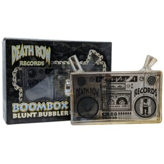 Death Row Records (Water Pipe) DRBB0005 5" Boom Box Blunt Bubbler
