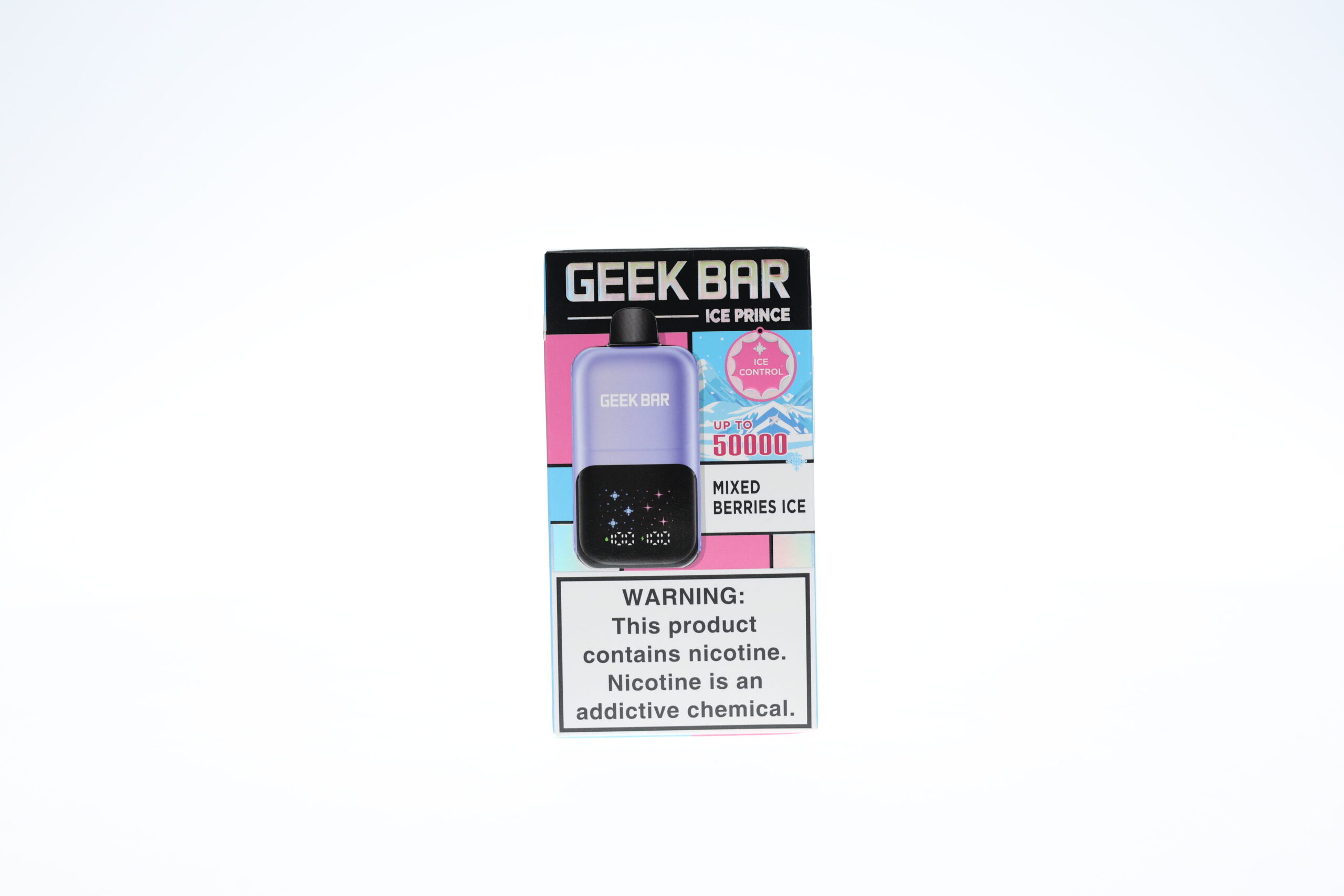 Geek Bar Ice Prince (Dispo) (50000Puff)(30mL) - MOQ 5 - Image 5