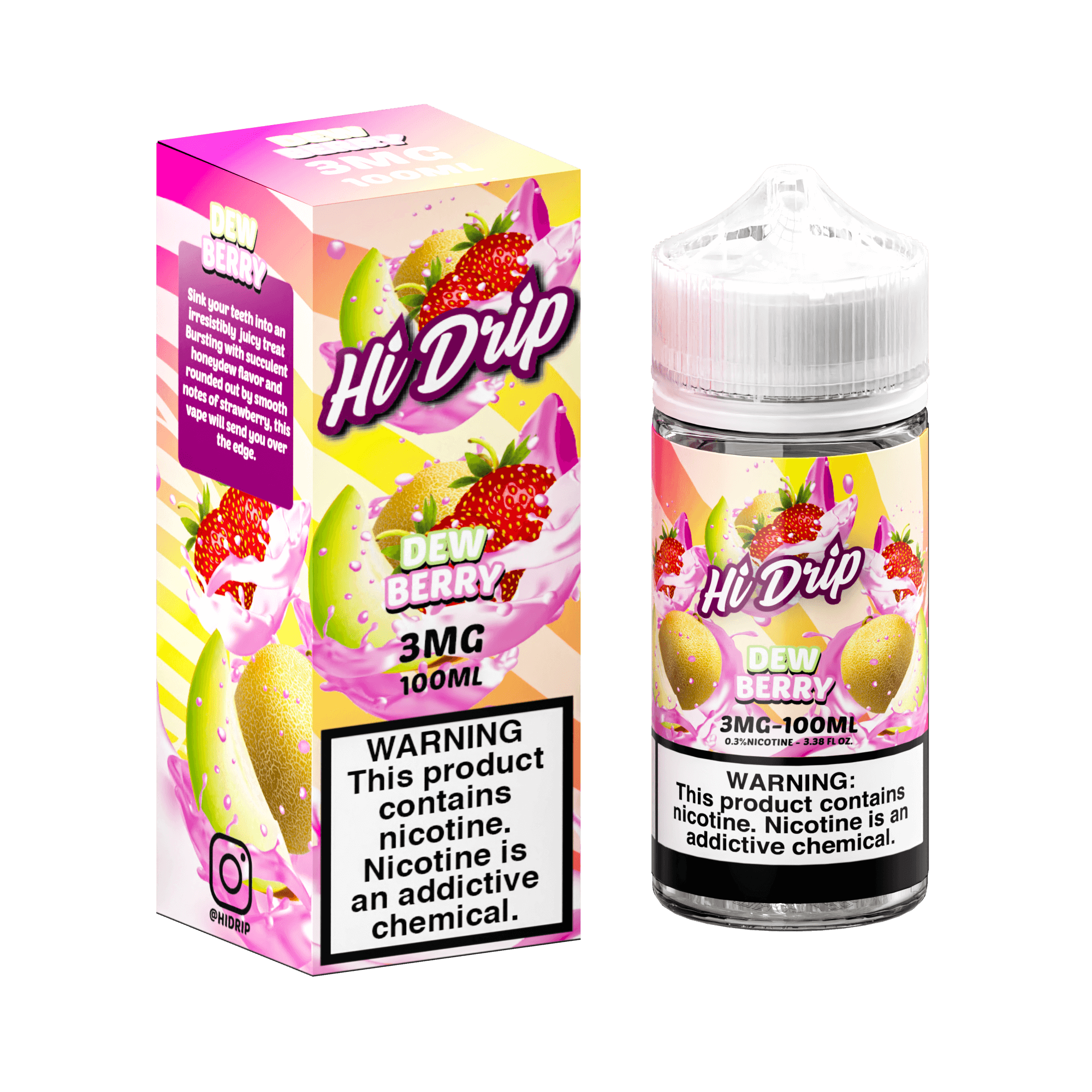 Hi-Drip Series E-Liquid 100mL - Freebase - Image 35