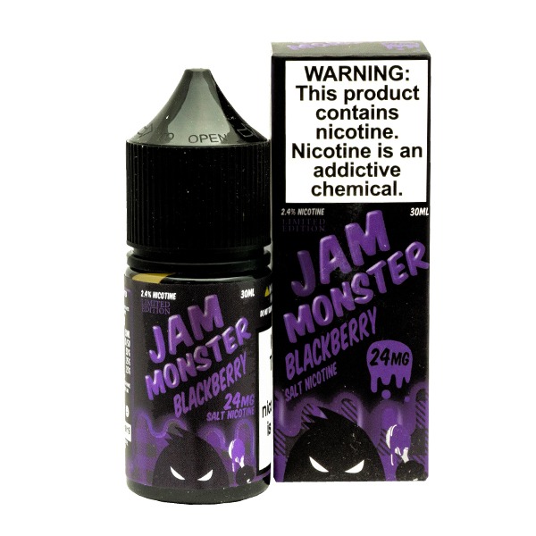 Jam Monster Salt Series E-Liquid 30mL - Salt Nic - Original, Ice, Custard, Etc. - Image 91